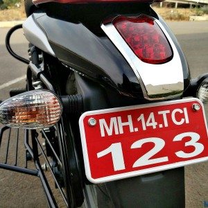 Bajaj V tail lamp