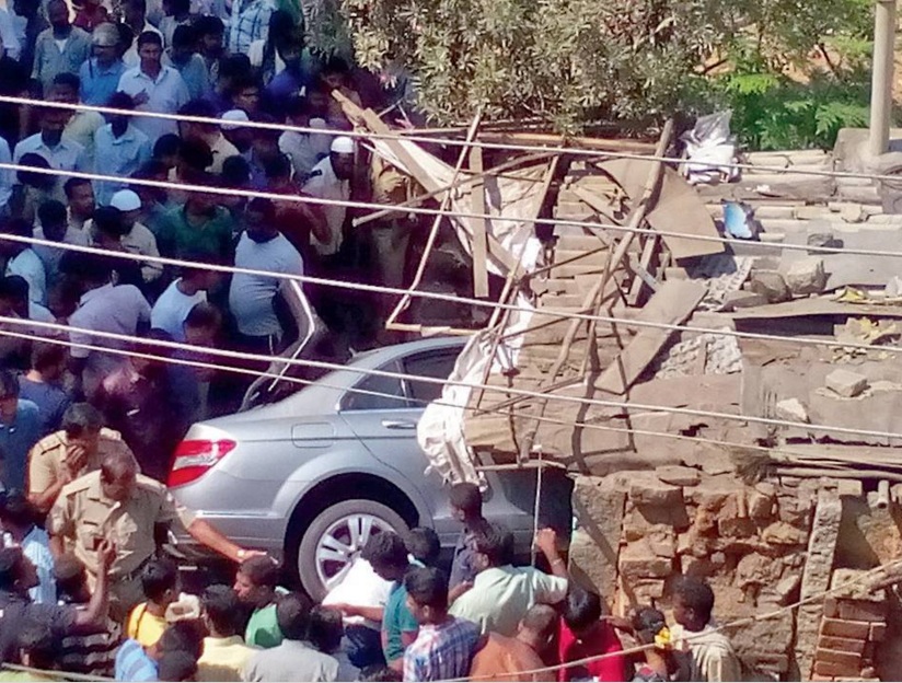 C-Class bengaluru accident