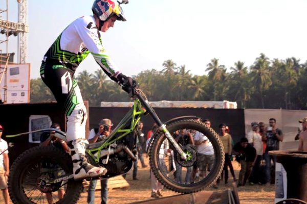 Dougie Lampkin India Bike Week IBW