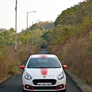 Fiat Punto Abarth Head on