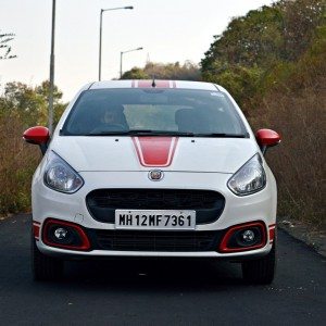 Fiat Punto Abarth Head on