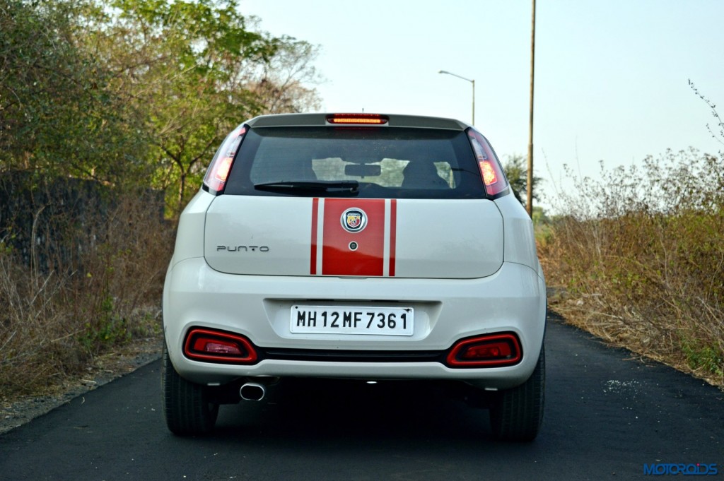 Fiat Punto Abarth Head on rear(13)