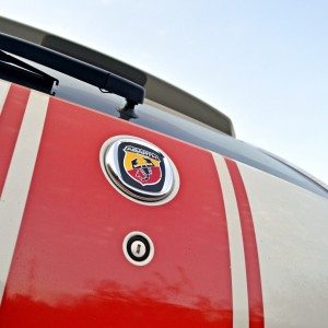 Fiat Punto Abarth Rear badge and stripes