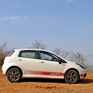 Fiat Punto Abarth Side profile