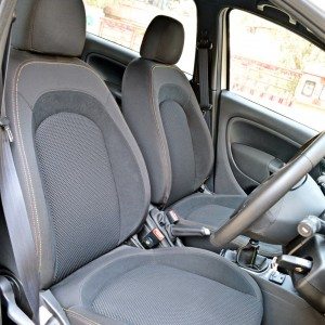 Fiat Punto Abarth front seats