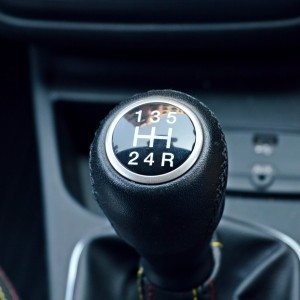 Fiat Punto Abarth gear shifter