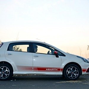 Fiat Punto Abarth side profile