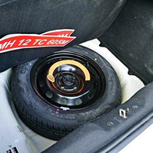 Fiat Punto Abarth spare wheel