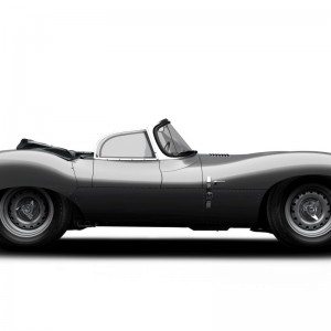 Jaguar XKSS Side Render Preview