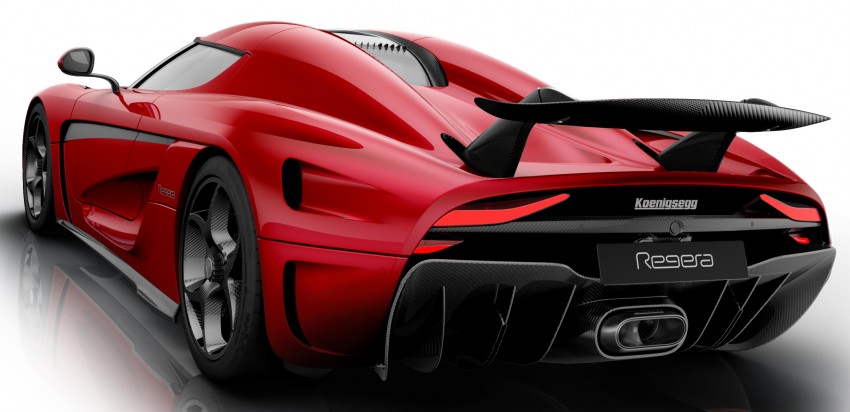 Koenigsegg Regera rear