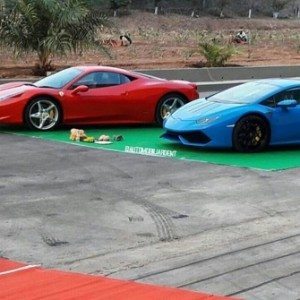 Lamborghini Huracan Le Mans Blu