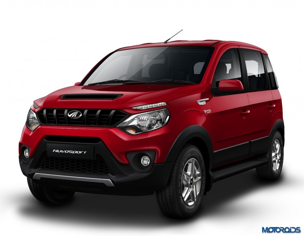 Mahindra Nuvosport SUV front