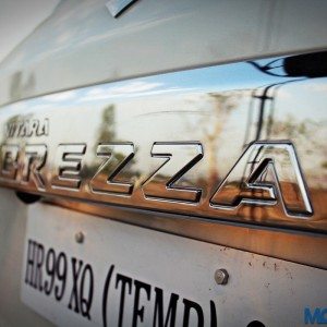 Maruti Suzuki Vitara Brezza chrome