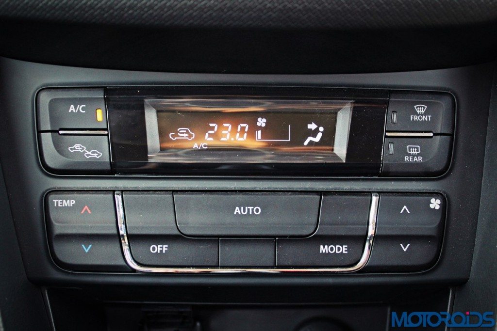 Maruti Suzuki Vitara Brezza climate control