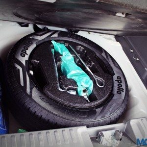 Maruti Suzuki Vitara Brezza spare tire