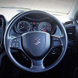 Maruti Suzuki Vitara Brezza steering wheel