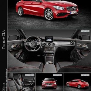 Mercedes Benz CLA class facelift