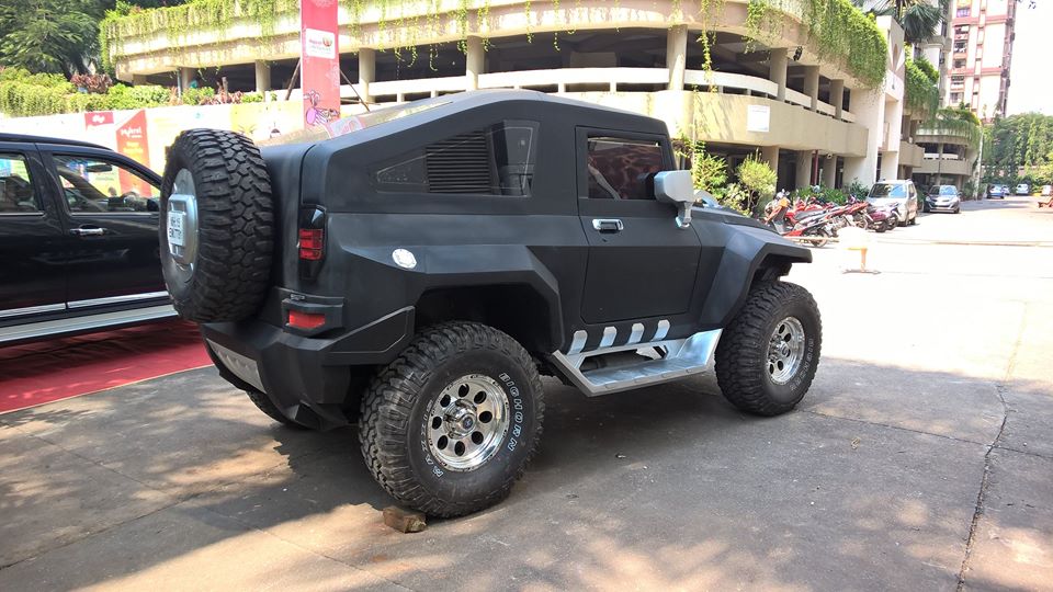 This Modified Mahindra Thar Pokes You Right In The Eye