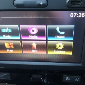 New  Renault Duster AVN system