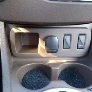 New  Renault Duster ECO switch