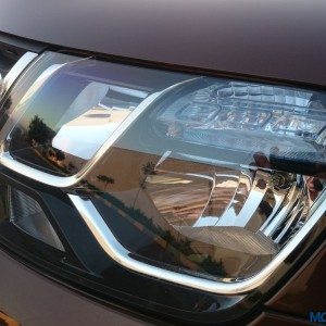 New  Renault Duster Hawk Eye headlamps