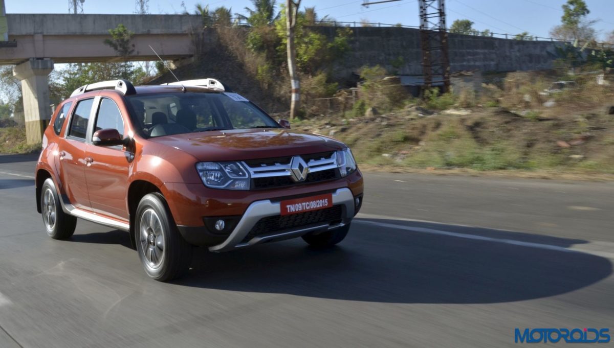 New  Renault Duster In motion