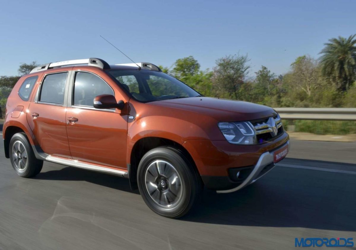 New  Renault Duster In motion