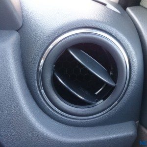 New  Renault Duster chrome ring around ac vent