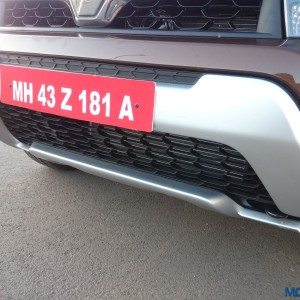 New  Renault Duster front bumper