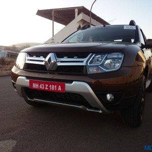 New  Renault Duster front fascia