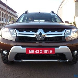 New  Renault Duster front fascia