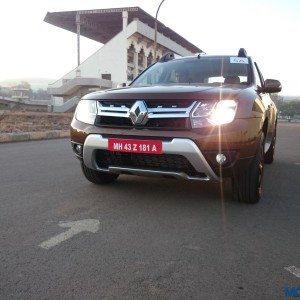 New  Renault Duster front fascia