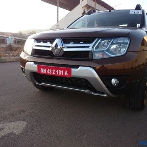 New  Renault Duster front fascia