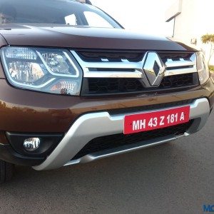 New  Renault Duster front fascia