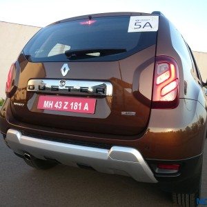 New  Renault Duster rear