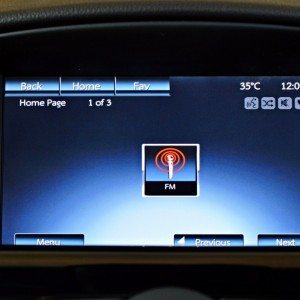 New Chevrolet Cruze MyLink infotainment system