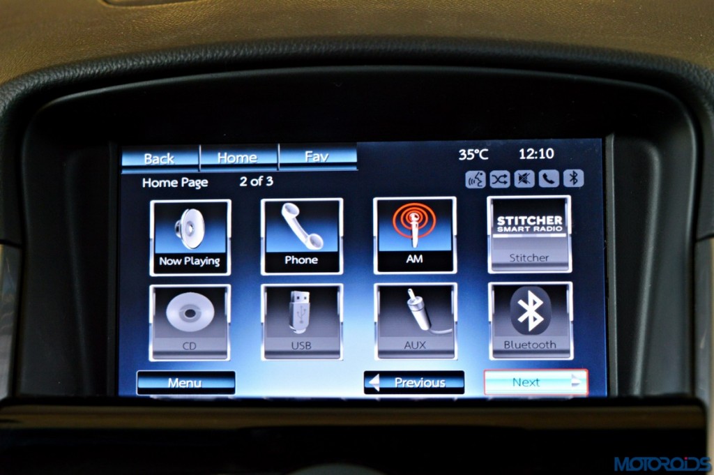 New Chevrolet Cruze MyLink infotainment system (6)