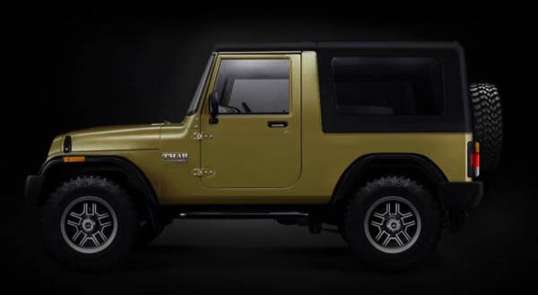 Next generation Mahindra Thar rendering