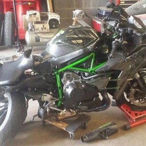 Ninja H Crash USA