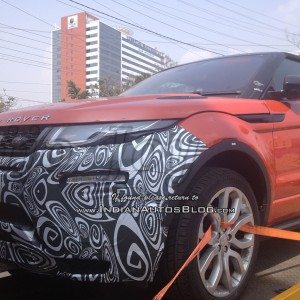 Range Rover Convertible spy