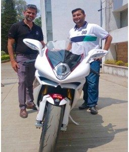 Shirish Kulkarni MV Agusta F RR Benelli India