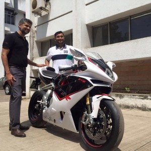 Sirish Kulkarni MV Agusta