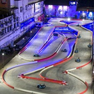 Sky Karting Track at Smaaash