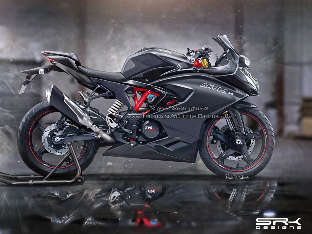 TVS Akula 310 production version