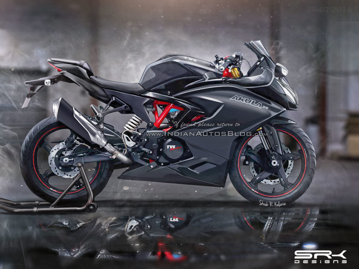 TVS Akula  production version