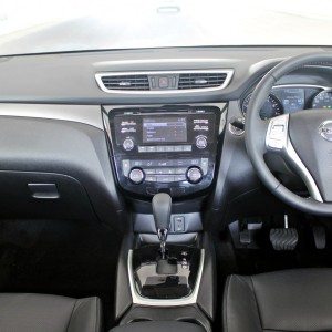 new  Nissan X Trail Hybrid India dashboard