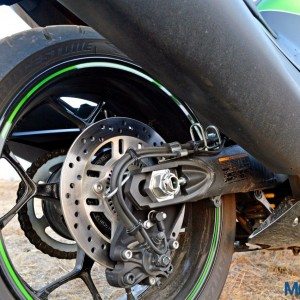 Kawasaki ZX R rear wheel