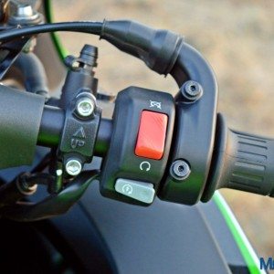 Kawasaki ZX R switchgear