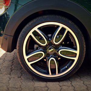 Mini Cooper Convertible India wheels