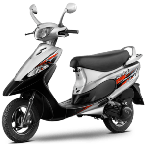 TVS Scooty Pep Plus Nero Silver